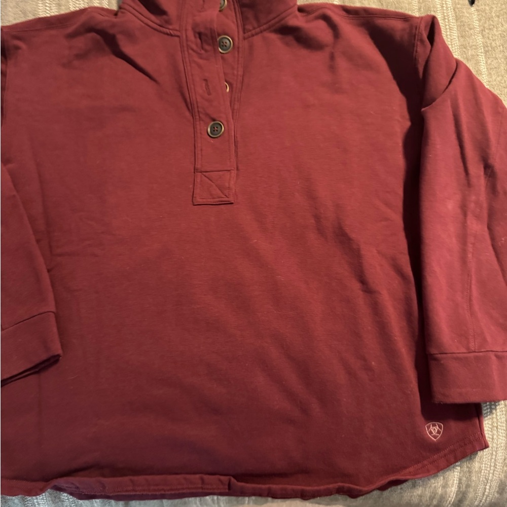 Ariat Burgundy Sweatshirt